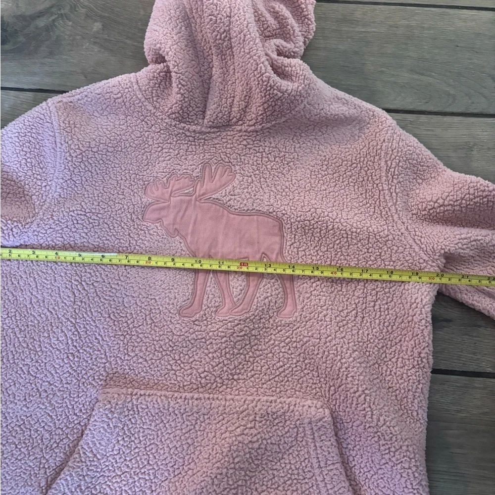 Abercrombie Kids pink hoodie Size 15/16. $5 Sale - Picture 6 of 10